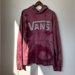 Vans bleach dyed hoodie